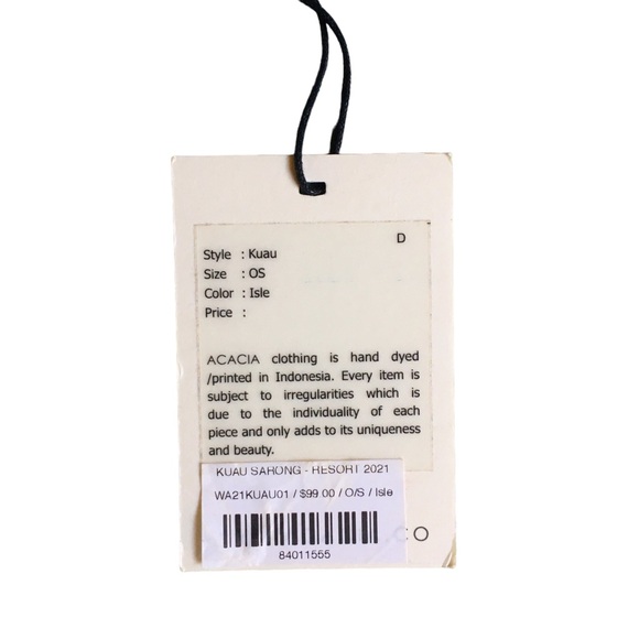 Acacia Swimwear Kuau Pareo in Isle NWT - Picture 6 of 11